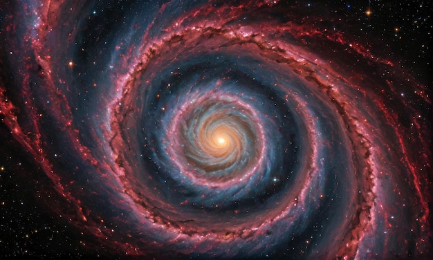 Cosmic Spiral Galaxy Nebula Vortex