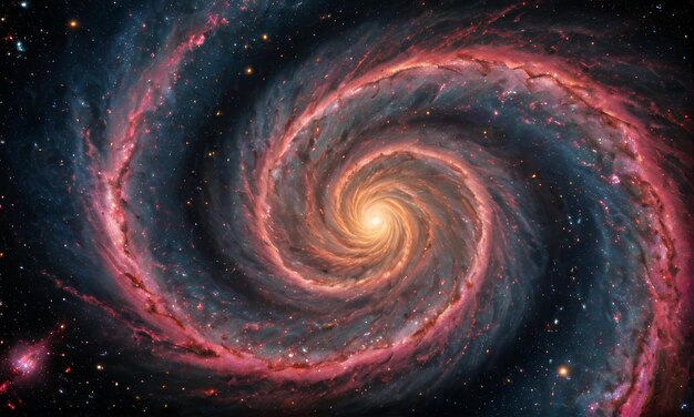 Cosmic Spiral Galaxy Nebula Vortex