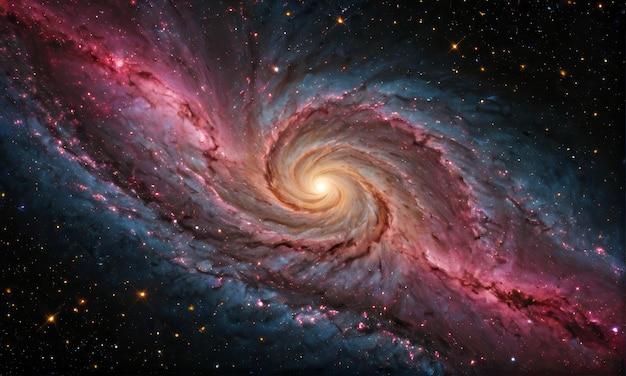 Cosmic Spiral Galaxy Nebula Vortex