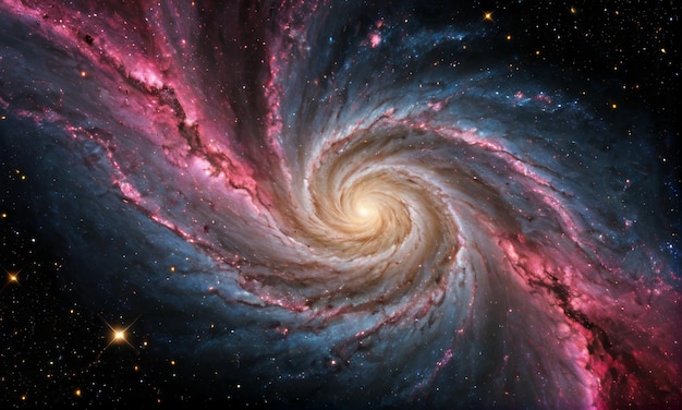 Cosmic Spiral Galaxy Nebula Vortex