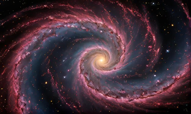 Cosmic Spiral Galaxy Nebula Vortex