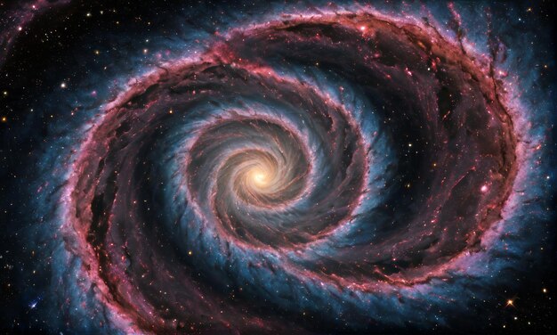 Cosmic Spiral Galaxy Nebula Vortex