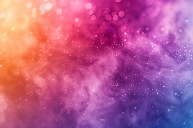 Cosmos abstract background features a colorful and dreamy depiction of a galaxy nebula