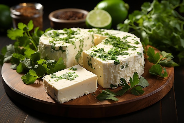 Cotija Cheese Mexican Cilantro Cheese