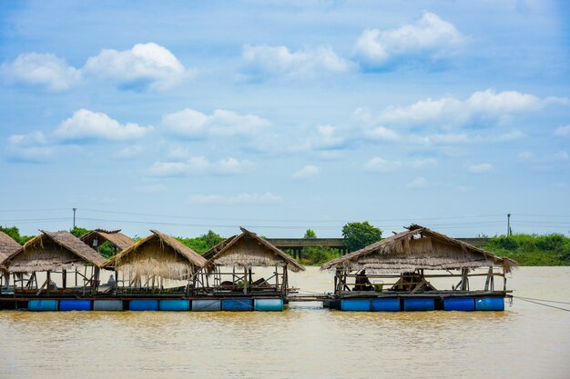 Cottage on the river