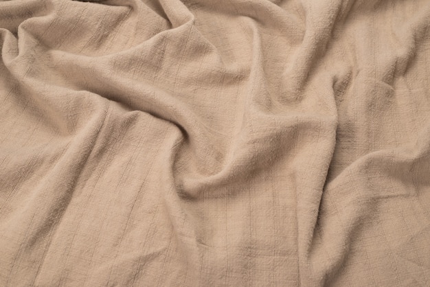 Cotton beige fabric pattern