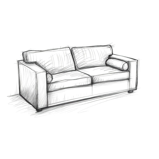 Couch Sofa ai generated