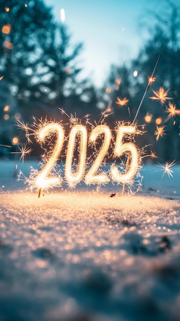 Photo countdown to new year 2025