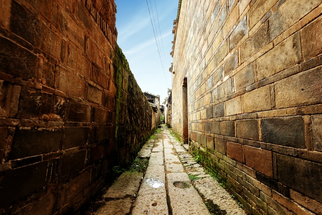 Country alley path