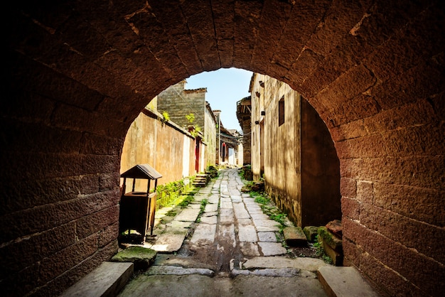 Country alley path