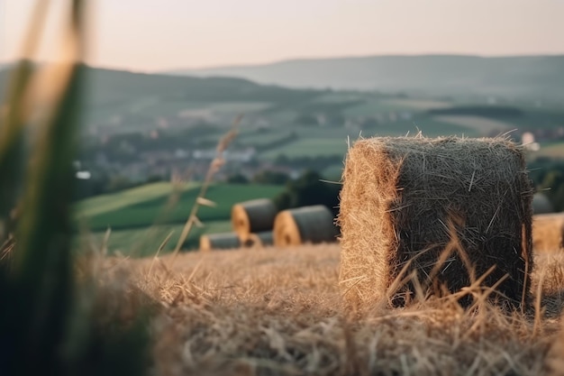 Country Fields Landscape