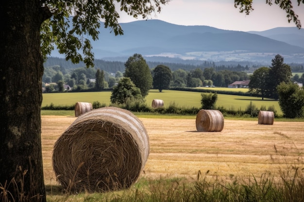 Country Fields Landscape