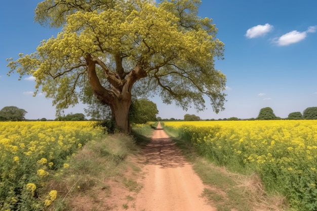 Country Fields Landscape