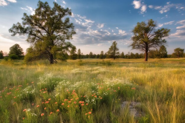 Country Fields Landscape