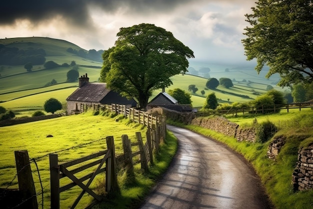 Countryside architecture landscape outdoors