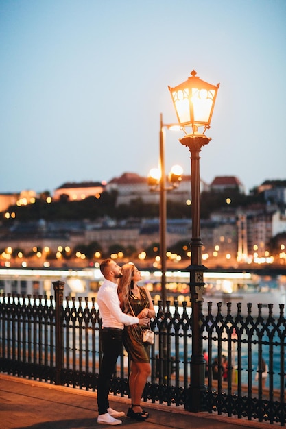 Couple in Budapest