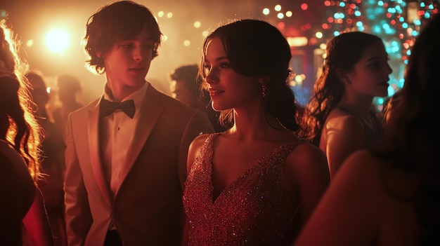 Photo couple at a formal dance