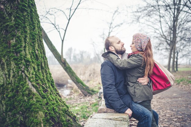 Photo couple in love