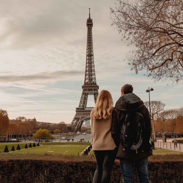 Couple in Paris