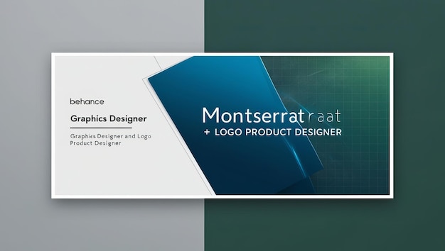 Cover Photo with Geometric Design for Professional Branding