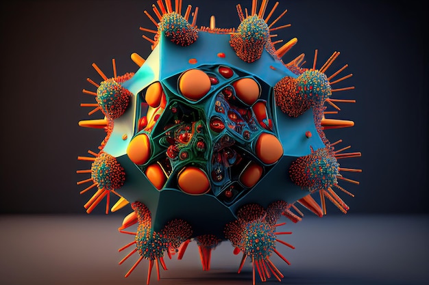 COVID19 virus molecule Generative AI