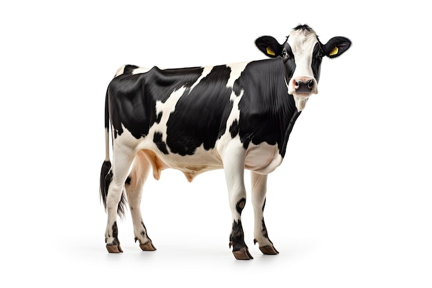 Cow isolated on white background