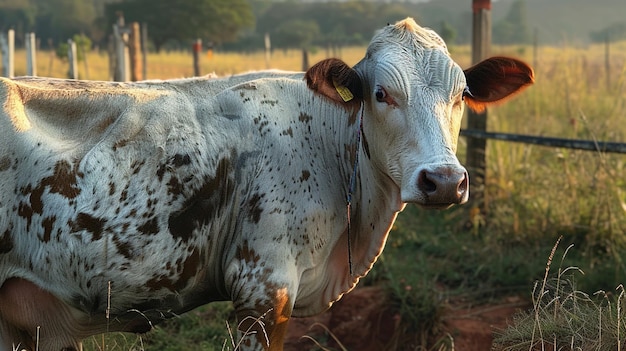 cow representation Hyper realistic