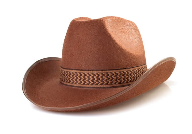 Cowboy hat isolated on white background