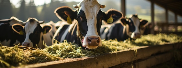 cows at cowshed