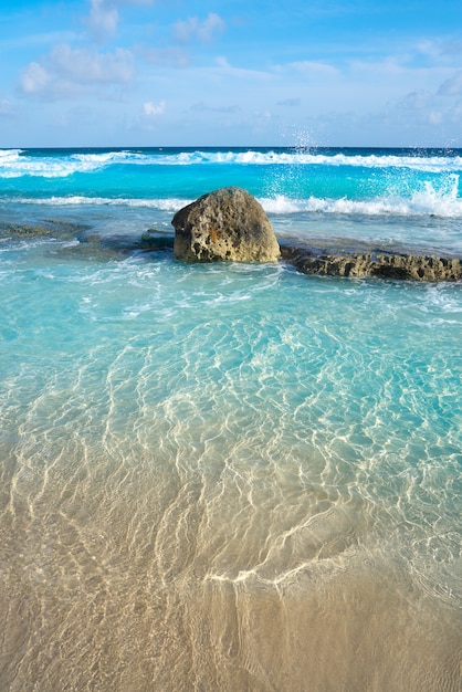 Cozumel island beach Riviera Maya Mexico