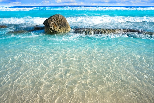 Cozumel island beach Riviera Maya Mexico