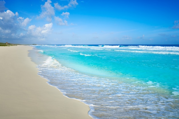 Cozumel island San Martin beach in Mexico