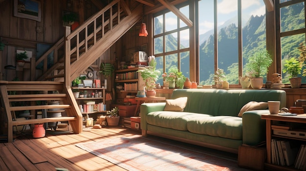 cozy interior HD wallpaper photographic image