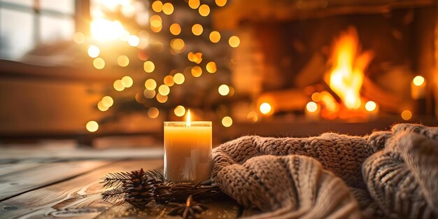 Cozy Up and Unwind by the Warm Fireplace for a Relaxing Evening Concept Cozy Atmosphere Fireplace Relaxation Hygge Lifestyle Warm Comfort Relaxing Retreat