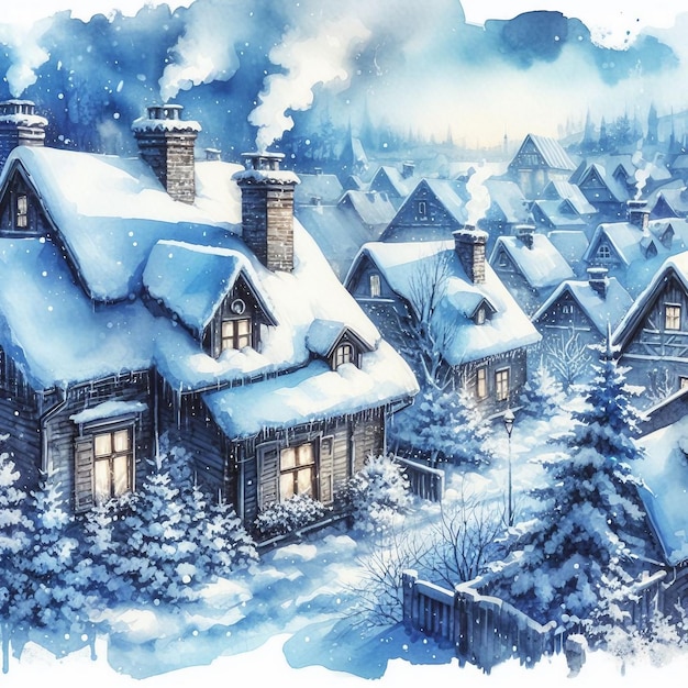 Cozy Winter Digital Background