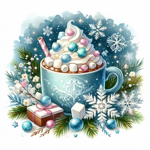 Cozy Winter Digital Background