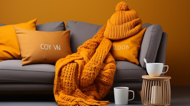 Cozy Winter Goods Sale Warm Up Your Winter in Yellow