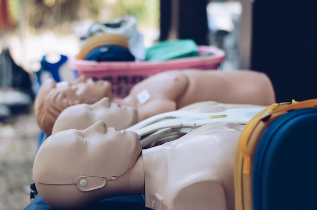 CPR doll , First Aid Training.