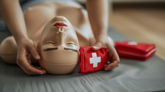 The CPR training dummy