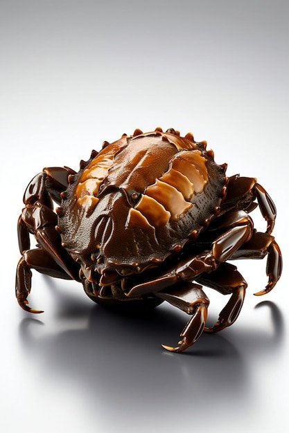 Crab isolated on white background Clipping path included in file