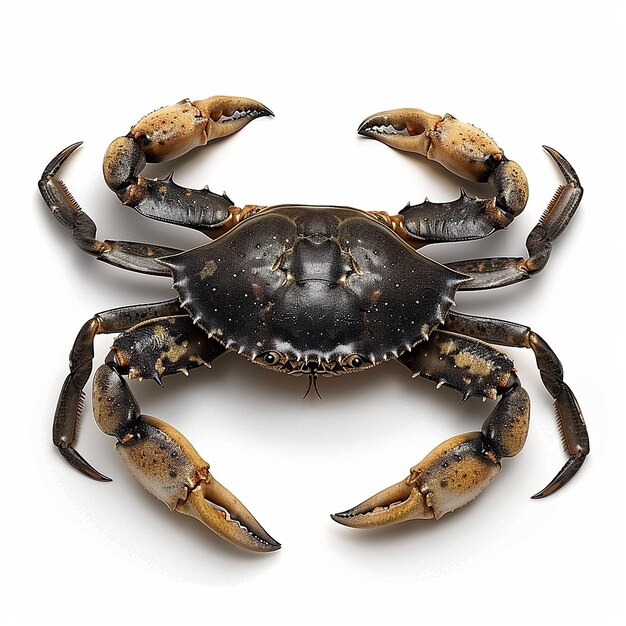 a crab that has the word the word on it