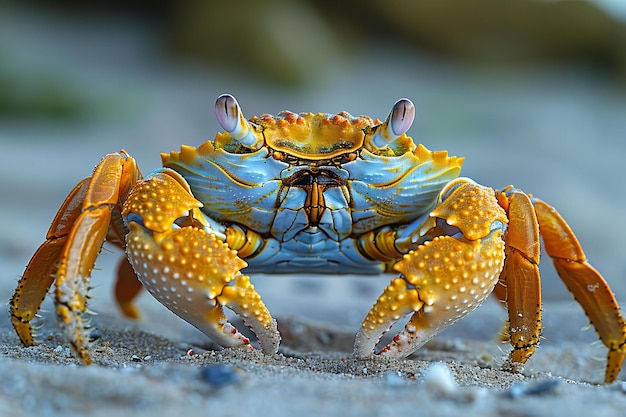 A crab that looks like a fish high quality high resolution