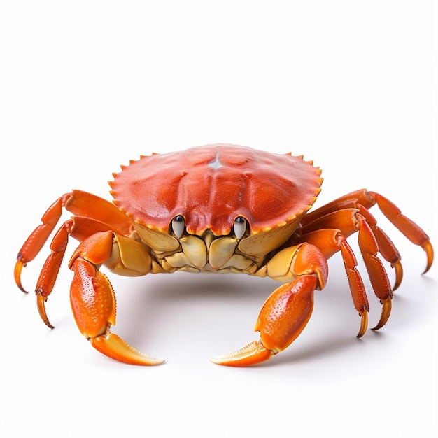 A crab with a red shell and the number 2 on it