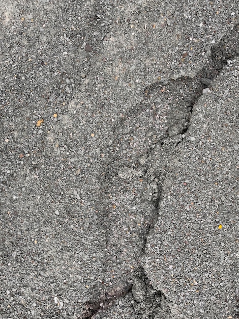 cracked asphalt road Old worn and cracked asphalt