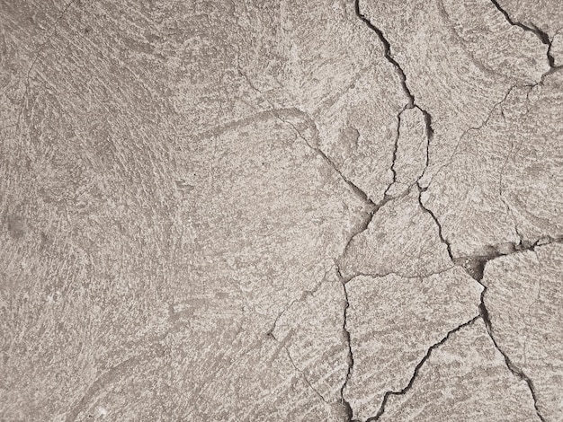 Cracked concrete wall texture