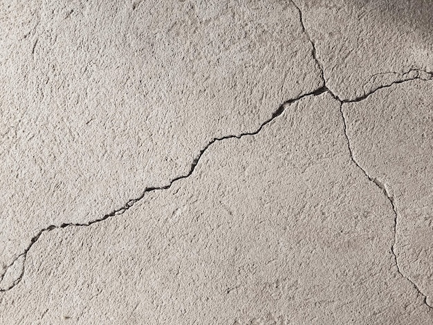 Cracked concrete wall texture