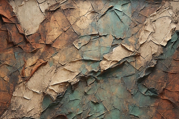 Cracked paint on the wall Abstract background and texture for design