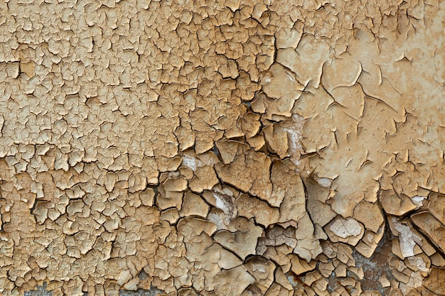 Cracked white steel wall background,The texture of the wall with cracked white paint.