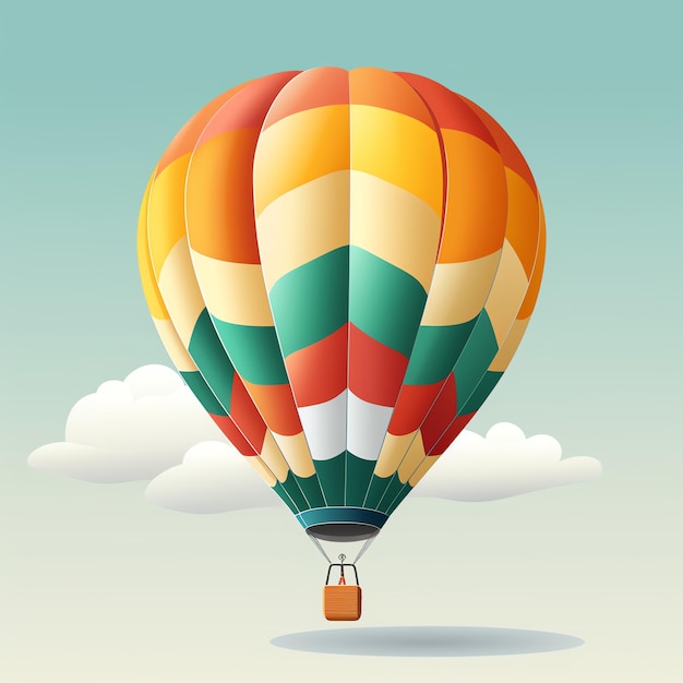 Craft a tricolor balloon clipart emphasizing saffron white and green shades Ensure a festive aesthetic with a closeup perspective Remove the background for seamless integration