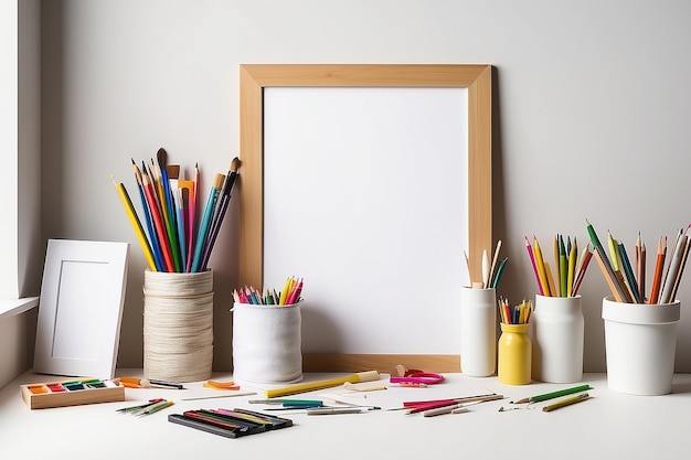 Craft Your Space Craft Room Supplies Mockup